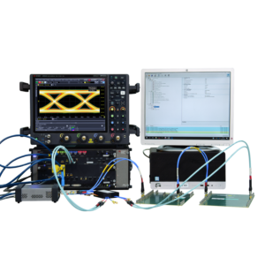 SAS UXR Receiver Test Setup